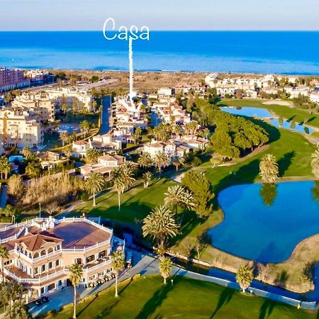 Villa en Oliva Nova, jardín privado a 100m de la playa Exterior foto