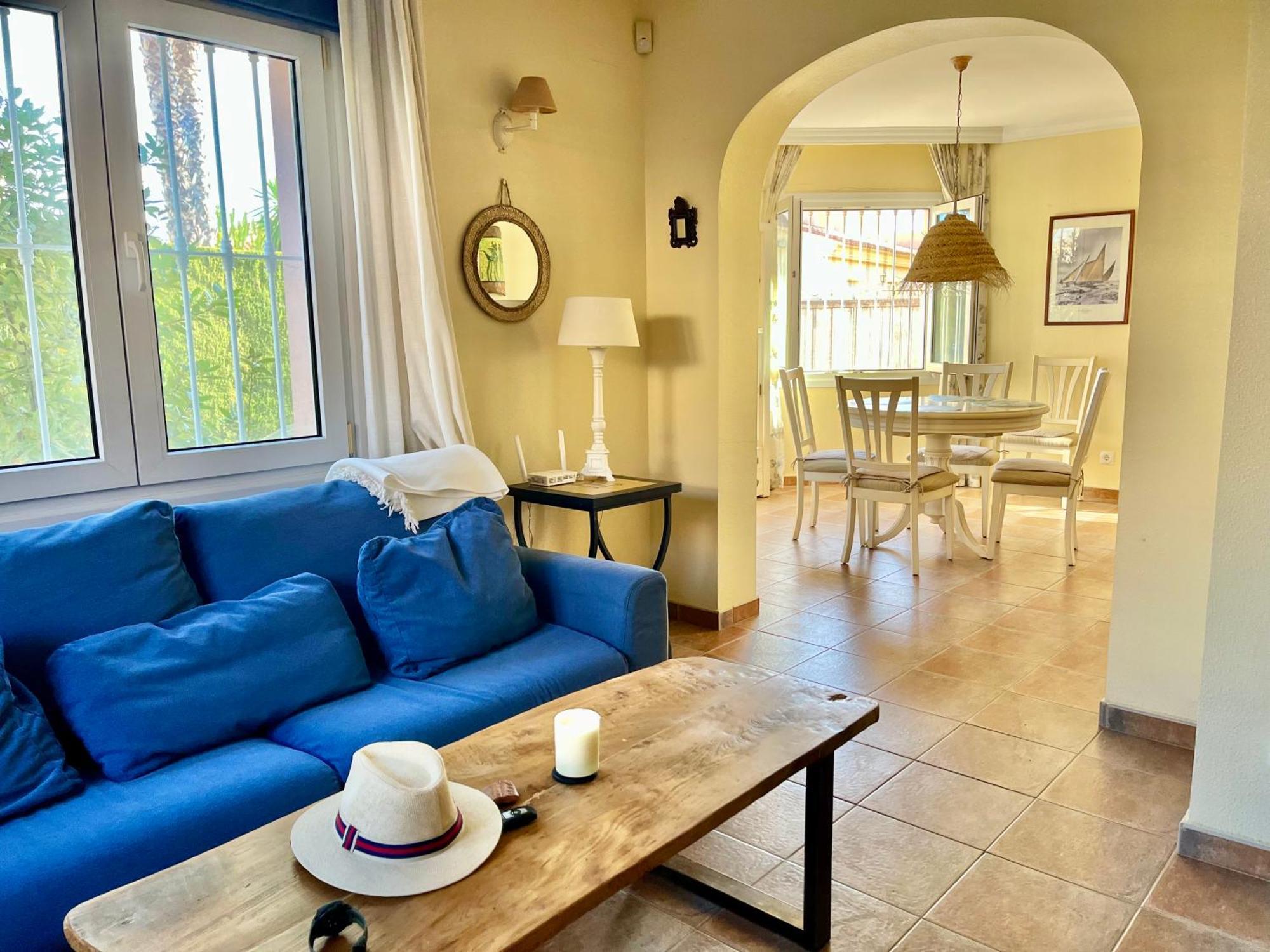 Villa en Oliva Nova, jardín privado a 100m de la playa Exterior foto